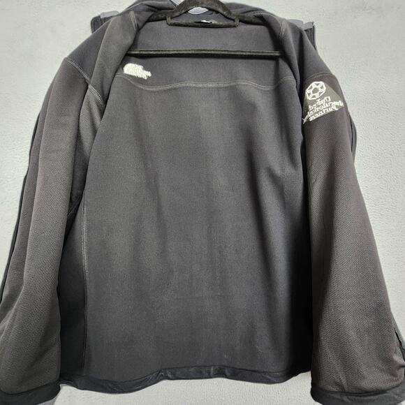 North Face Jacket Mens 2XL Dark Gray Ridgewall Soft Shell WindWall NF0A3LGX - Picture 9 of 16